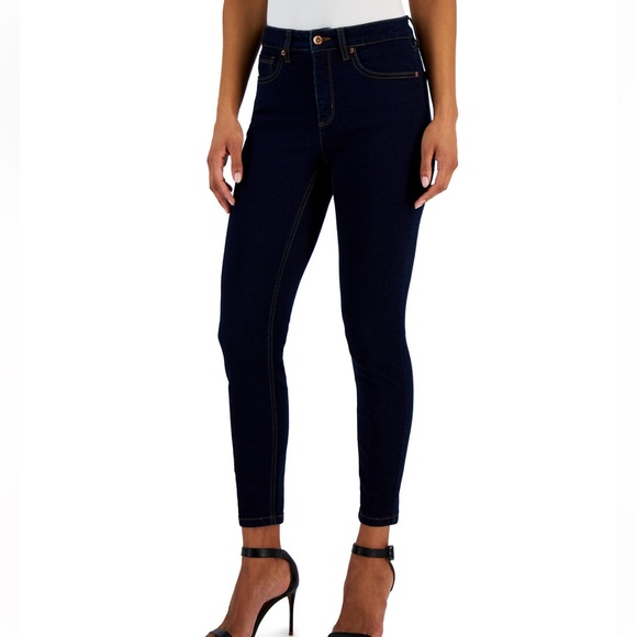 Anne Klein High Rise Skinny Ankle Jeans 10 - Picture 1 of 12